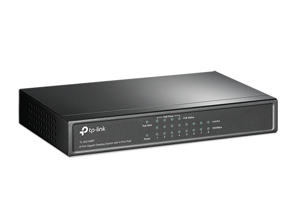 Коммуникатор 8port 10/100/1000 TP-Link TL-SG1008P Коммуникатор 8port 10/100/1000 TP-Link TL-SG1008P