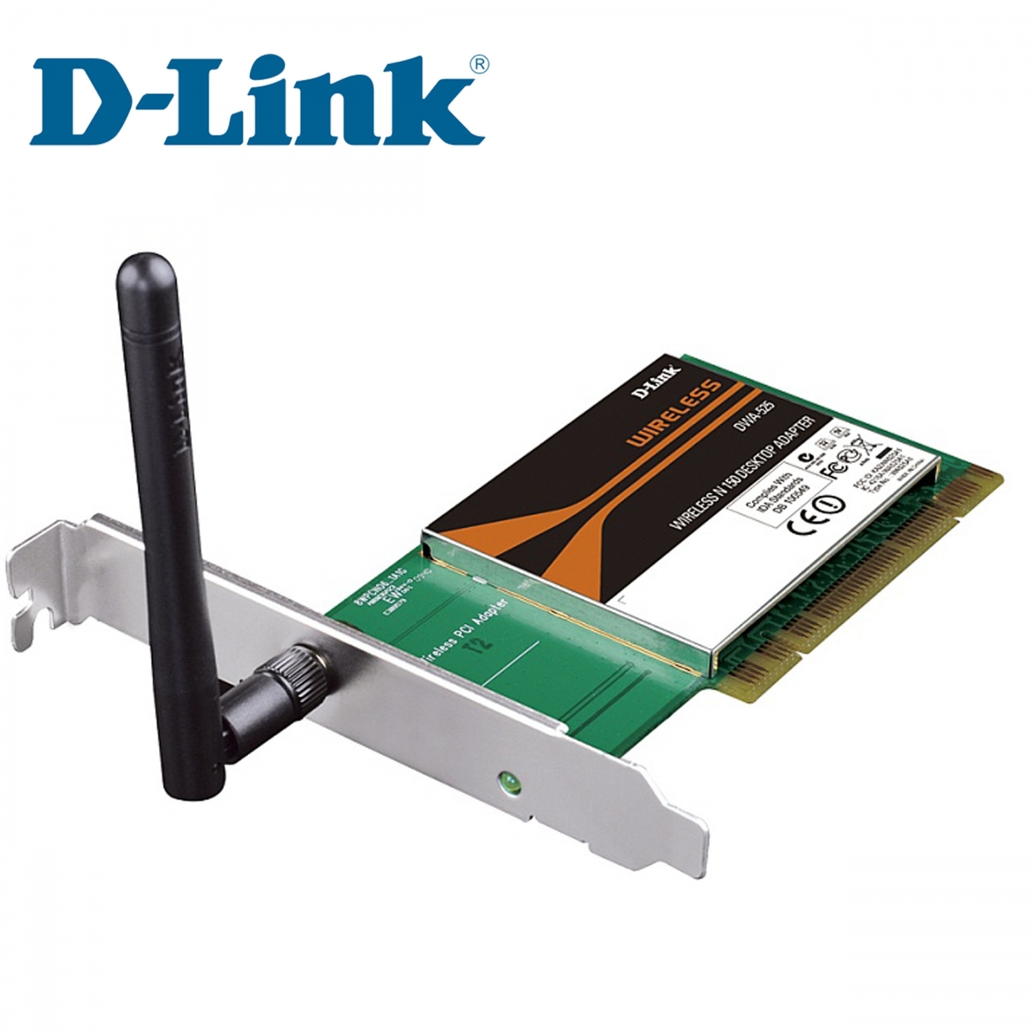 Сетевая карта D-Link DWA-525 (Wireless, PCI-E) Сетевая карта D-Link DWA-525 (Wireless, PCI-E)