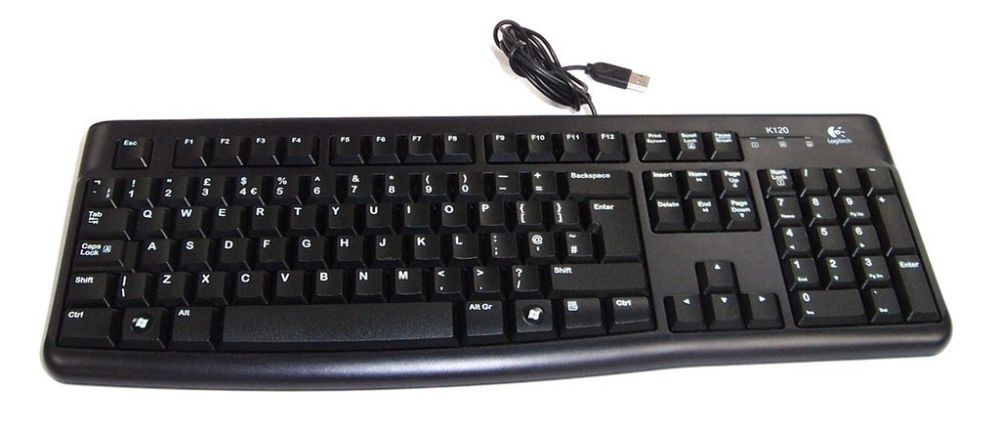 Клавиатура Logitech K120, (USB, Black)