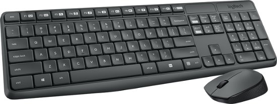 Клавиатура+Мышь беспроводные Logitech MK235 (USB) Клавиатура+Мышь беспроводные Logitech MK235 (USB)