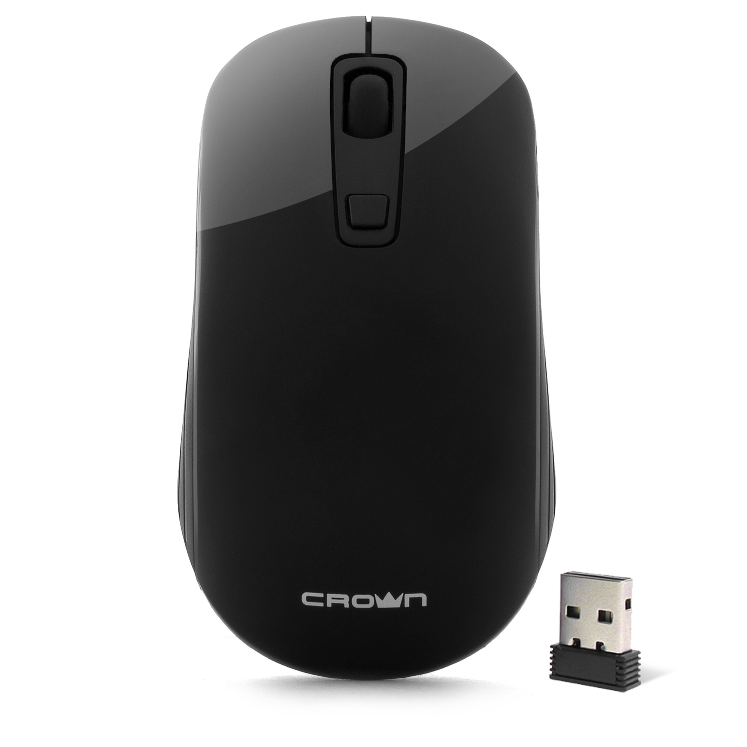 Мышь беспроводная CrownMicro CMM-918W (USB, Black) Мышь беспроводная CrownMicro CMM-918W (USB, Black)