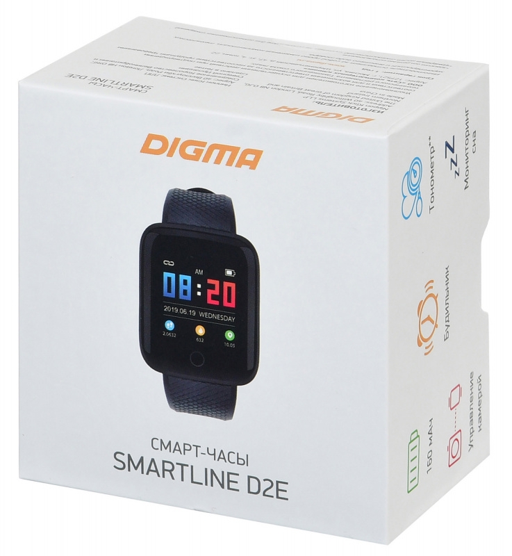 Смарт-часы Digma Smartline D2E (1.3