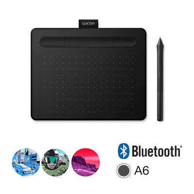 Графический планшет WACOM Intuos S CTL-4100WLK-N Bluetooth (200 x 160 x 8.8 mm, Black) Графический планшет WACOM Intuos S CTL-4100WLK-N Bluetooth (200 x 160 x 8.8 mm, Black)