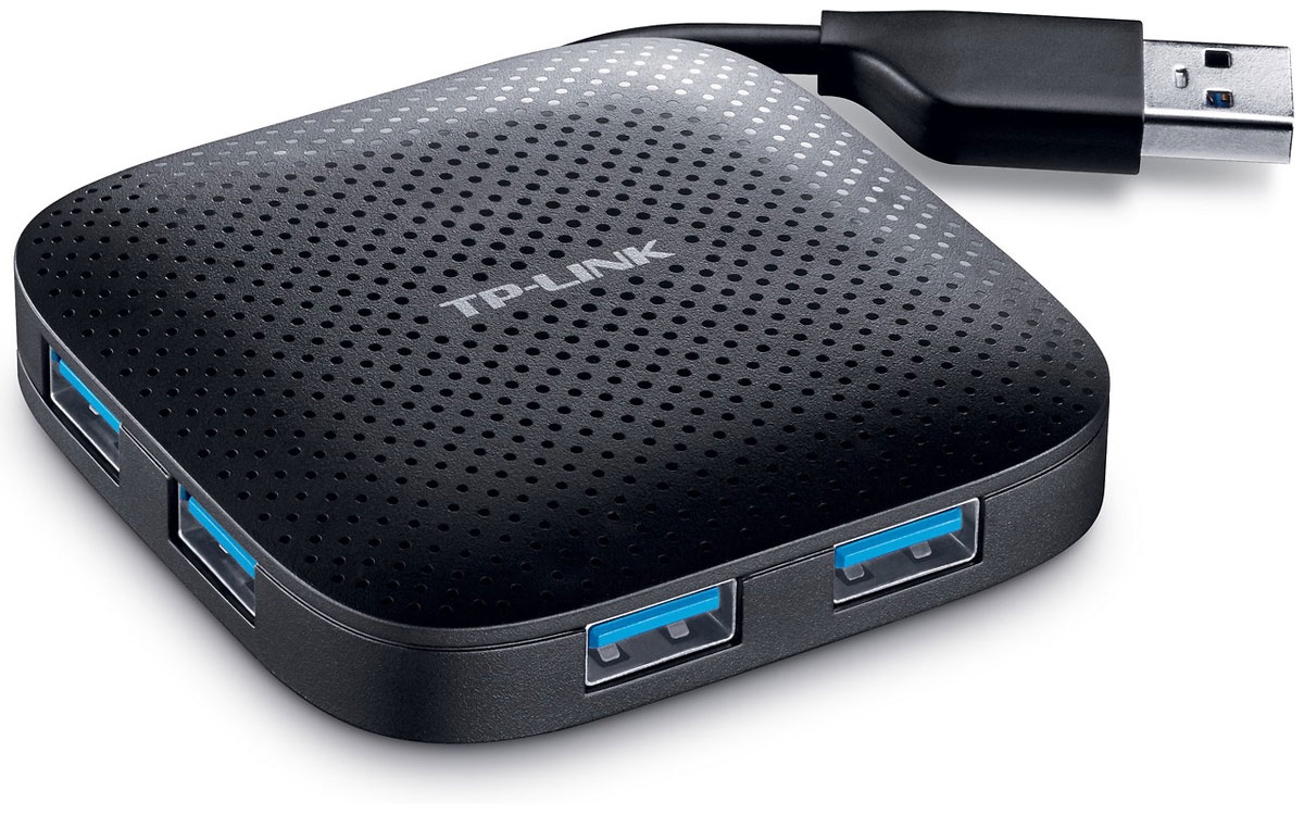 Коммуникатор USB-HUB TP-Link UH400 (4port, USB 3.0, Black) Коммуникатор USB-HUB TP-Link UH400 (4port, USB 3.0, Black)
