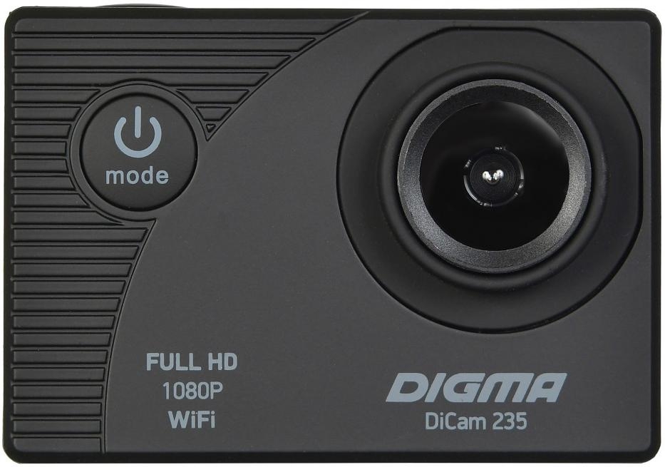 Экшн-камера Digma DiCam 235 (Black)