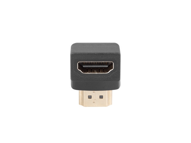 Адаптер LANBERG AD-0033-BK HDMI-AM->HDMI-AF (90 degrees, Down) Адаптер LANBERG AD-0033-BK HDMI-AM->HDMI-AF (90 degrees, Down)
