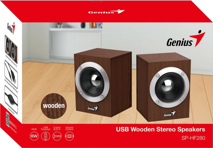 Колонки Genius SP-HF280 Wood Колонки Genius SP-HF280 Wood