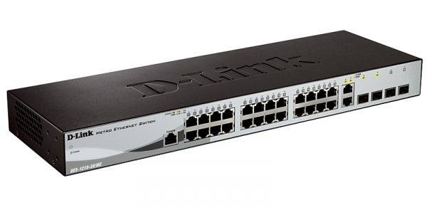 Коммуникатор 24port 10/100 D-Link DES-1210-28/C1A (2xSFP, Smart) Коммуникатор 24port 10/100 D-Link DES-1210-28/C1A (2xSFP, Smart)