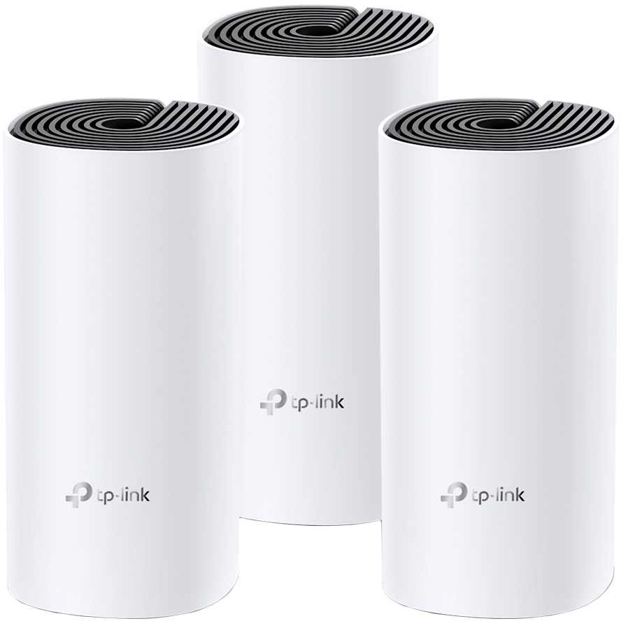 Точка доступа/Router TP-Link Deco M4 (Mesh, 3xPack, AC1200, 10/100/1000)