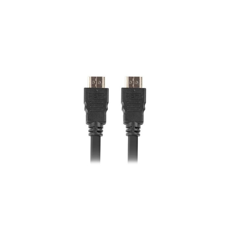 Кабель LANBERG CA-HDMI-13CC-0030-BK HDMI-HDMI V1.4 HIGH SPEED ETHERNET 3.0M BLAСK Кабель LANBERG CA-HDMI-13CC-0030-BK HDMI-HDMI V1.4 HIGH SPEED ETHERNET 3.0M BLAСK