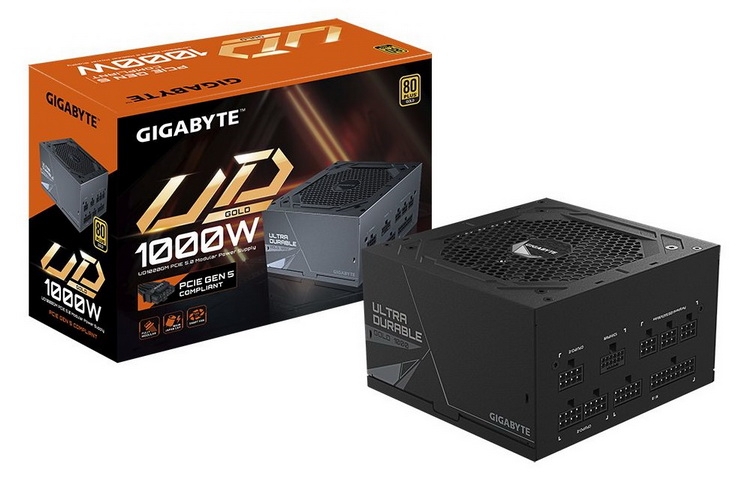 Блок питания 1000W Gigabyte GP-UD1000GM PG5 80+ Gold (ATX)