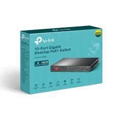 Коммуникатор 10port 10/100/1000 TP-Link TL-SG1210MPE (8POE+, 1SFP)