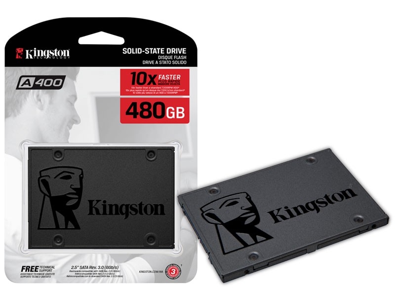 Накопитель SSD 480GB Kingston SA400S37/480G Накопитель SSD 480GB Kingston SA400S37/480G