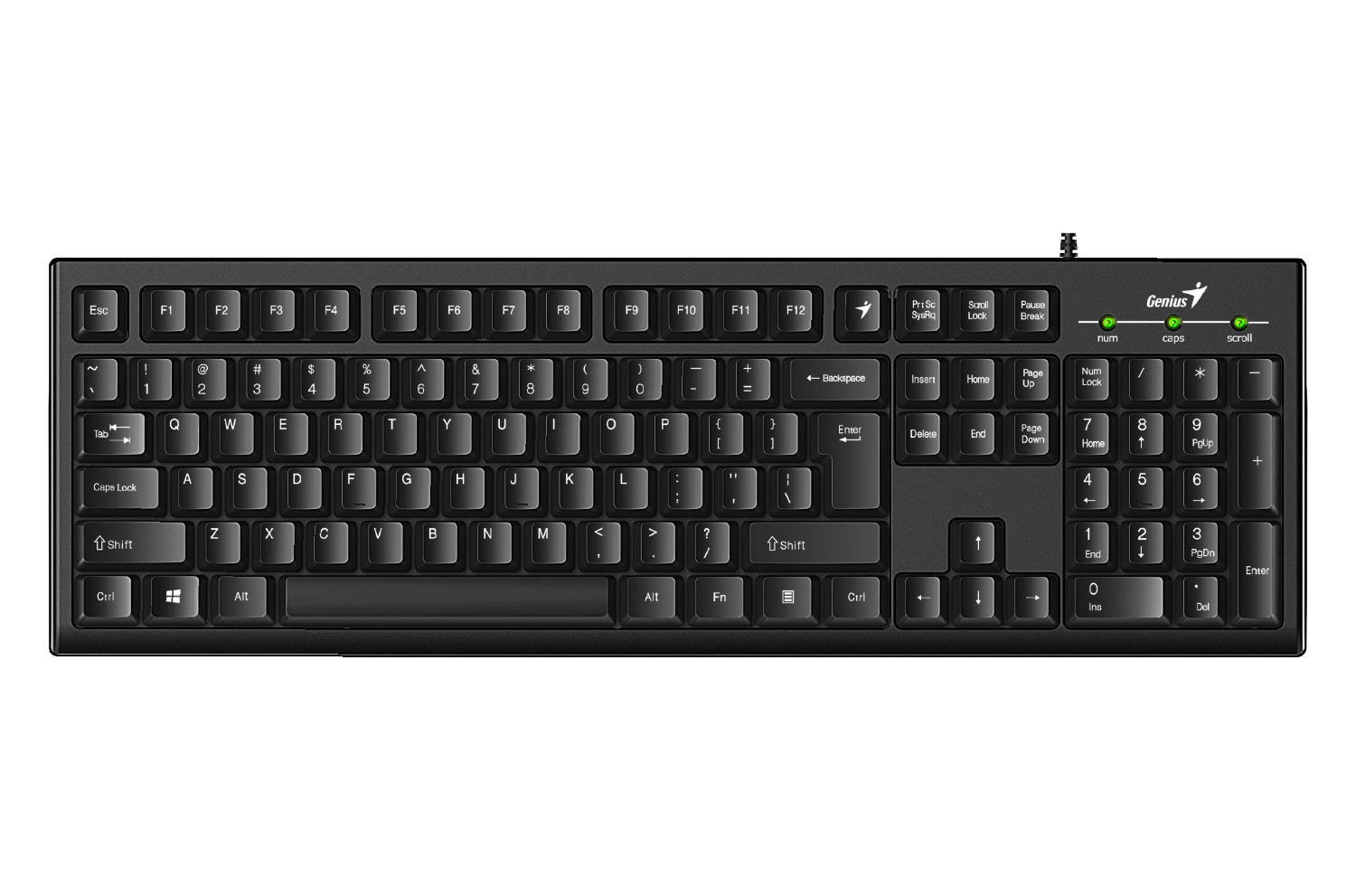 Клавиатура Genius Smart KB101 (USB, Black)