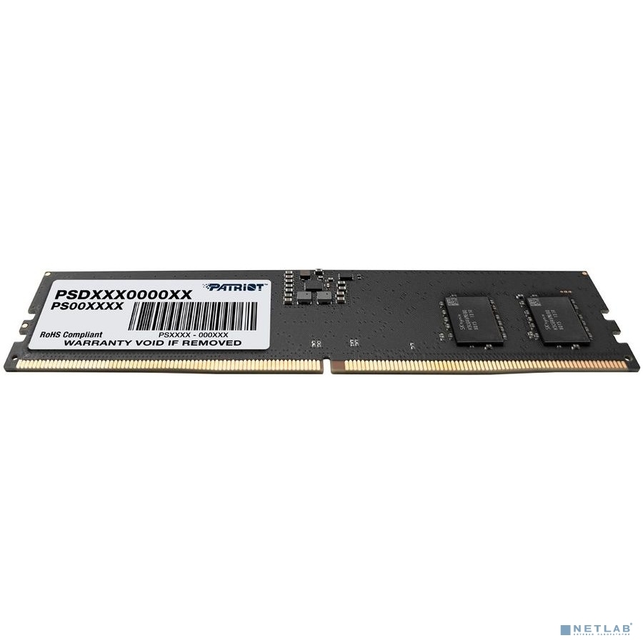 Модуль памяти DIMM 8GB DDR5 PATRIOT PSD58G560041 (5600MHz) Модуль памяти DIMM 8GB DDR5 PATRIOT PSD58G560041 (5600MHz)