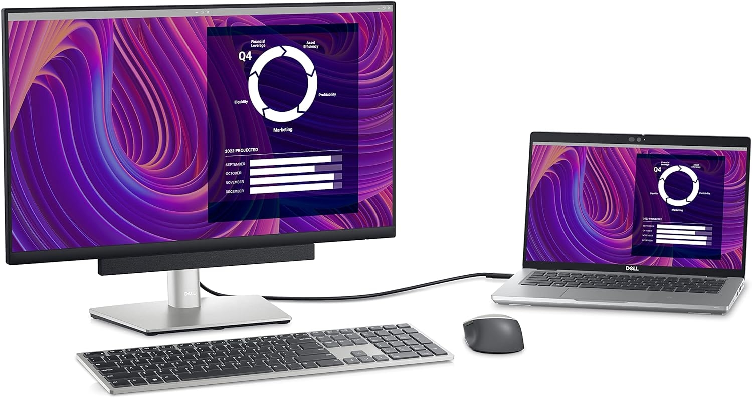 Монитор LED 24" Dell P2423D (2K, 2560x1440, IPS, 8ms, 16:9, HDMI/DP/USB, Black/Silver) Монитор LED 24