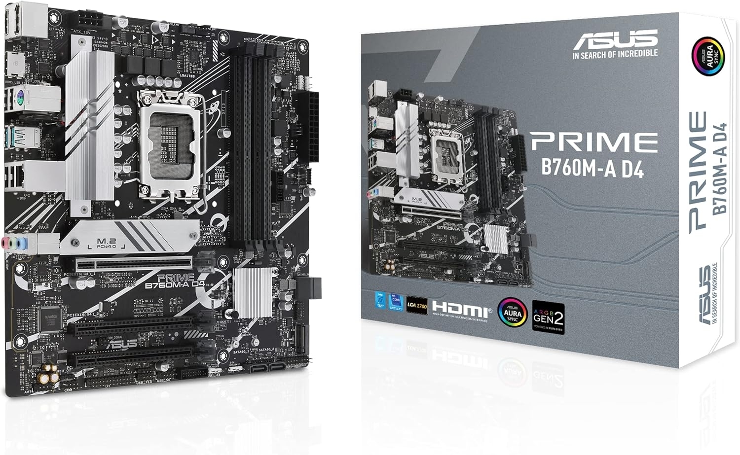 Мат. плата ASUS PRIME B760M-A D4-CSM (S-1700, B760, 2xHDMI, DP, 3xPCI-E, 4xDDR4, 2xM.2, SATAIII, PCI, SATA3, GbLAN) Мат. плата ASUS PRIME B760M-A D4-CSM (S-1700, B760, 2xHDMI, DP, 3xPCI-E, 4xDDR4, 2xM.2, SATAIII, PCI, SATA3, GbLAN)