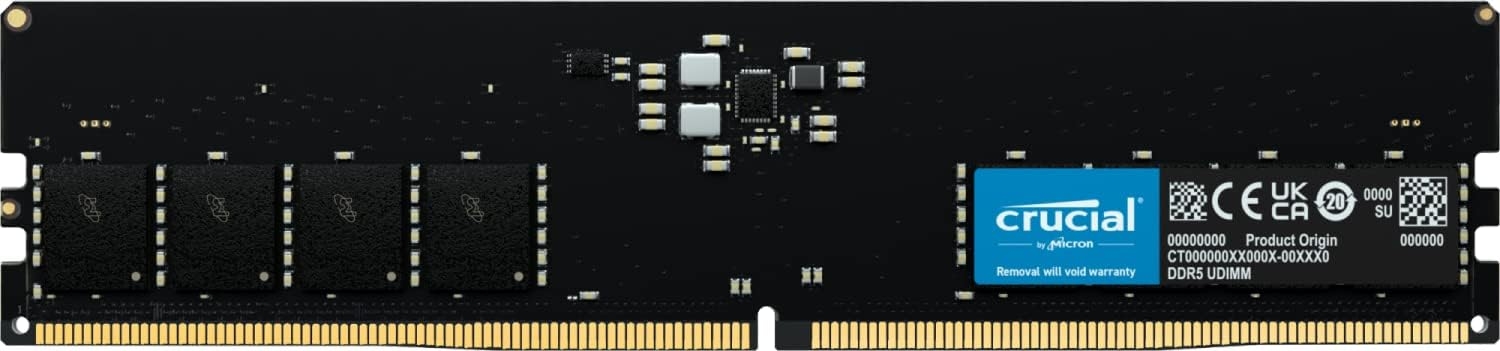 Модуль памяти DIMM 32GB DDR5 Crucial CT32G48C40U5 (4800MHz) Модуль памяти DIMM 32GB DDR5 Crucial CT32G48C40U5 (4800MHz)
