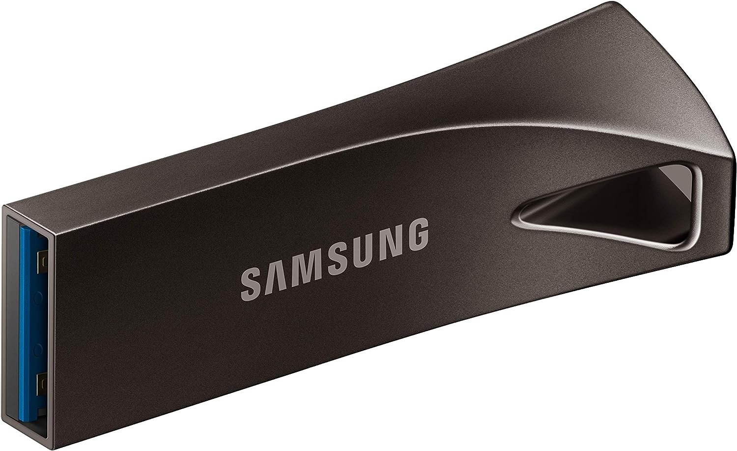 Флешка USB 128GB Samsung Bar Plus (USB 3.1, Titan Grey)