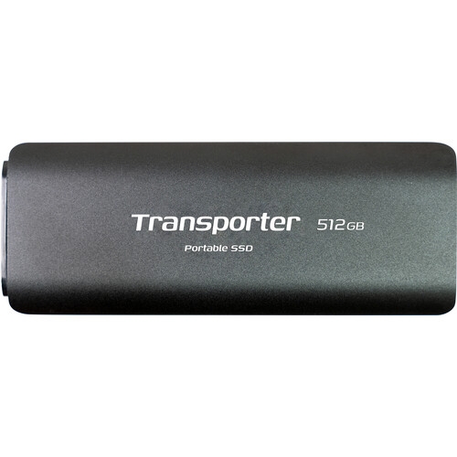 Накопитель SSD внешний 512GB Patriot Transporter PTP512GPEC (2.5", 1000Mbps, USB-C, Black) Накопитель SSD внешний 512GB Patriot Transporter PTP512GPEC (2.5