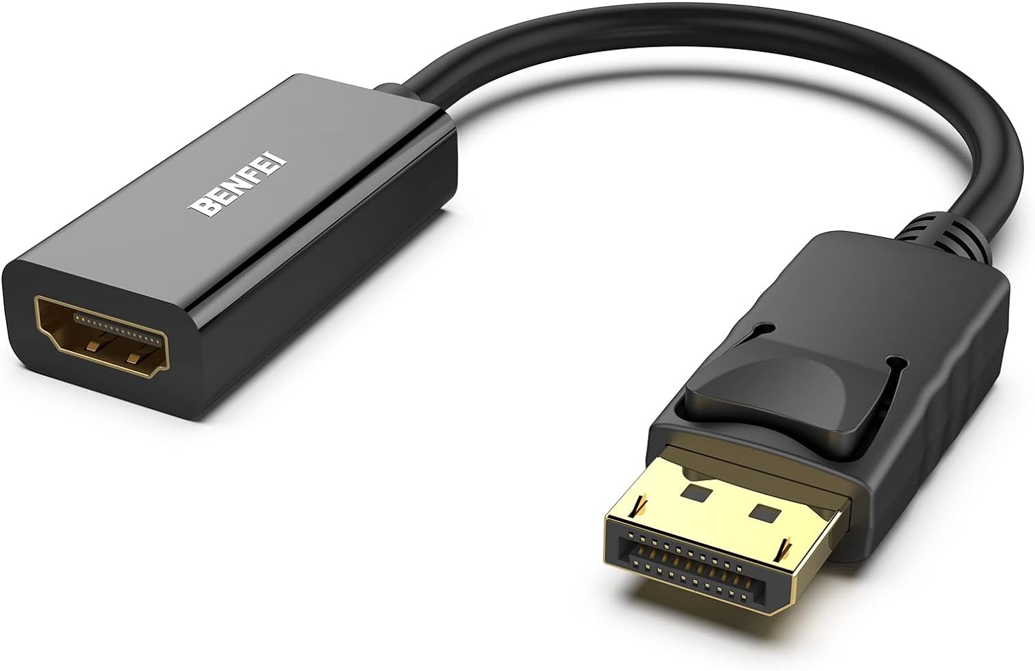 Адаптер Buro BU-HDMI(F)-DP(M) DisplayPort(M) -> HDMI(F), Black Адаптер Buro BU-HDMI(F)-DP(M) DisplayPort(M) -> HDMI(F), Black
