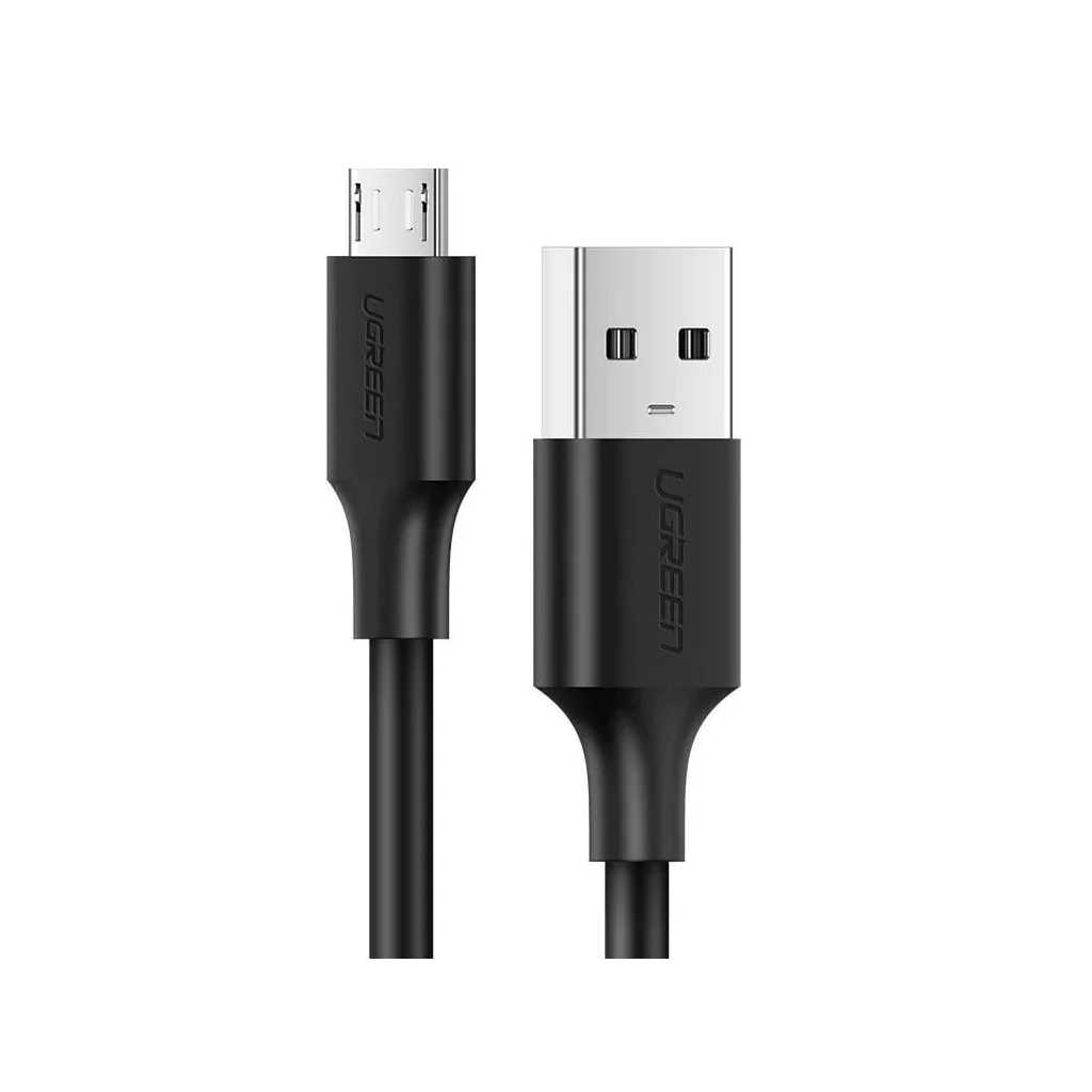 Кабель Ugreen 60137 (USB-A(M) to Micro USB(M), 1.5m, 18W, Black) Кабель Ugreen 60137 (USB-A(M) to Micro USB(M), 1.5m, 18W, Black)