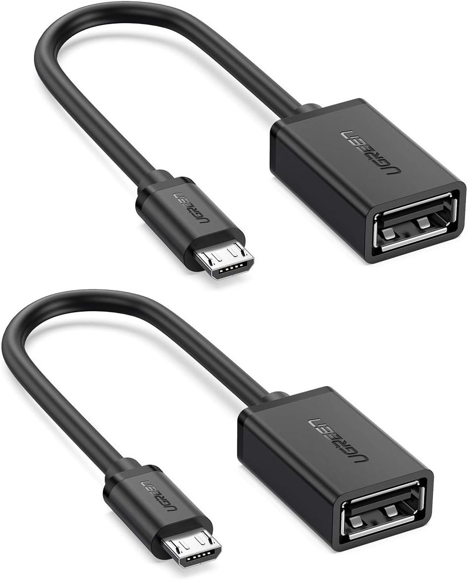 Переходник Ugreen 10396 (Micro USB(M) to USB-A(F), OTG, 15cm, Black) Переходник Ugreen 10396 (Micro USB(M) to USB-A(F), OTG, 15cm, Black)