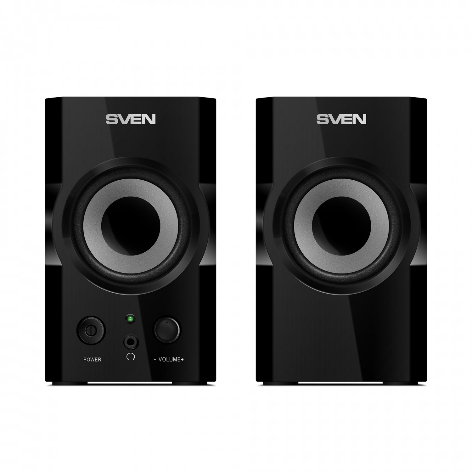 Колонки SVEN SPS-606 (2.0, 2x3W, USB, Black)