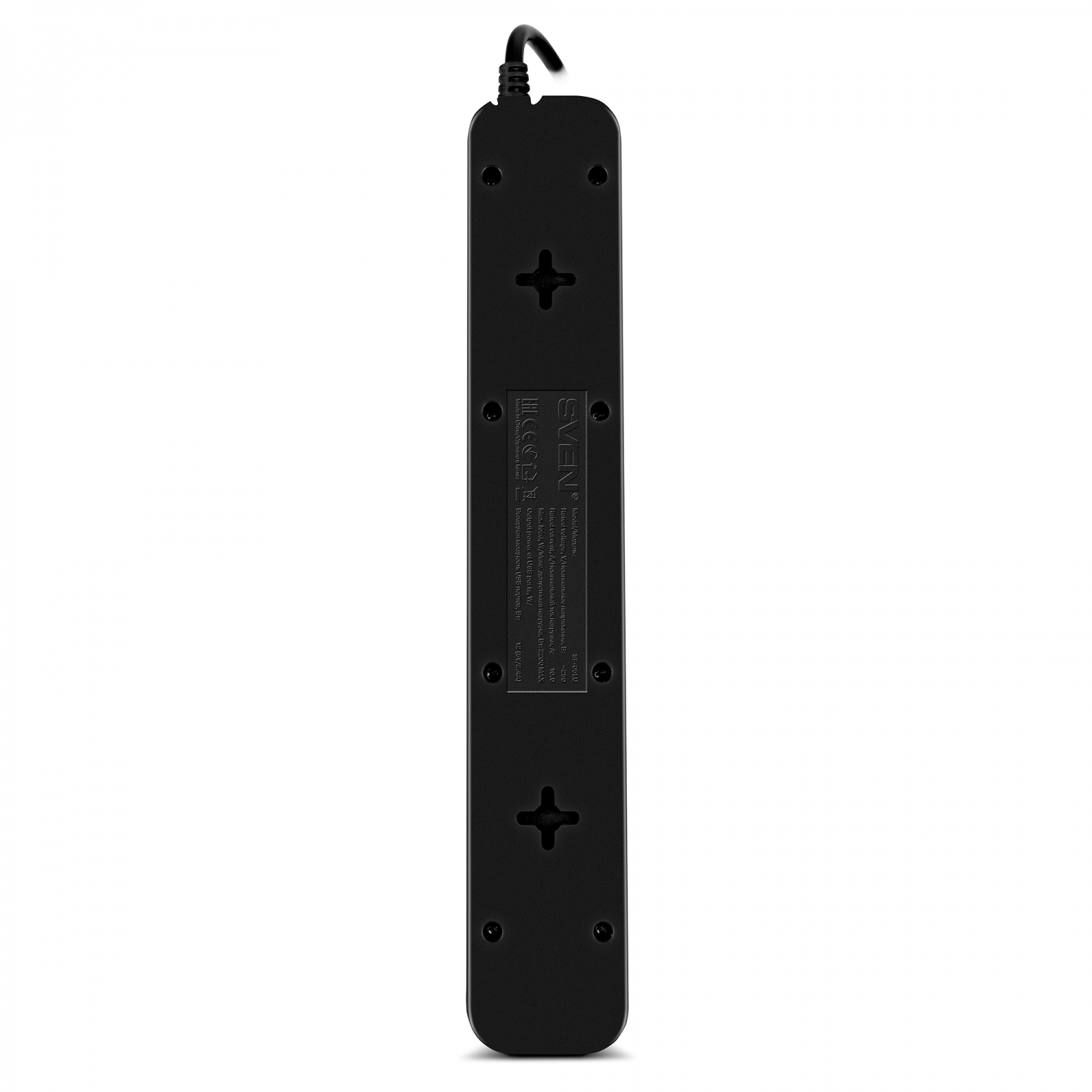 Сетевой фильтр SVEN SF-05LU 3.0 (5 Euro Sockets, 2xUSB (2.4А), 3.0m, Black, 2300W) Сетевой фильтр SVEN SF-05LU 3.0 (5 Euro Sockets, 2xUSB (2.4А), 3.0m, Black, 2300W)