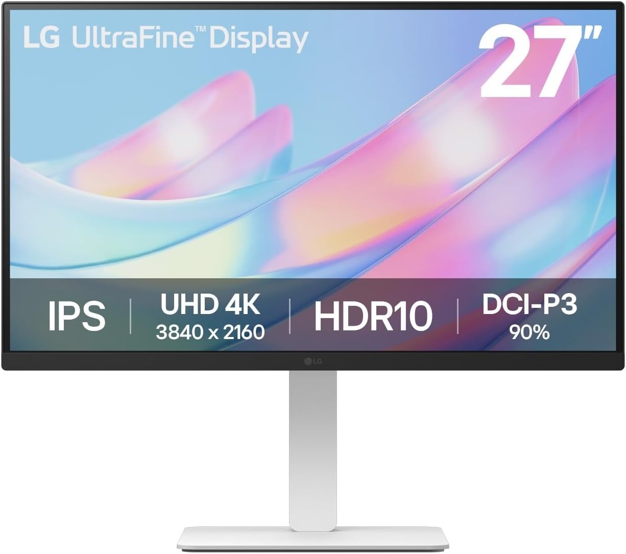 Монитор LED 27" LG 27US550-W (IPS, 3840x2160, 5000000:1, 5ms, HDR10, 2xHDMI/DP, Black/White) Монитор LED 27