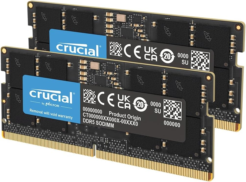 Модуль памяти DIMM 64GB DDR5 Crucial CT2K32G56C46U5 (2x32GB, 5600MHz) Модуль памяти DIMM 64GB DDR5 Crucial CT2K32G56C46U5 (2x32GB, 5600MHz)