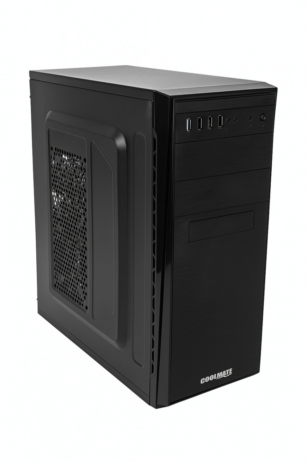 Корпус MidiTower CoolMate Office SX-C3132 Black (600W, 1xUSB 3.0, 3xUSB 2.0) Корпус MidiTower CoolMate Office SX-C3132 Black (600W, 1xUSB 3.0, 3xUSB 2.0)
