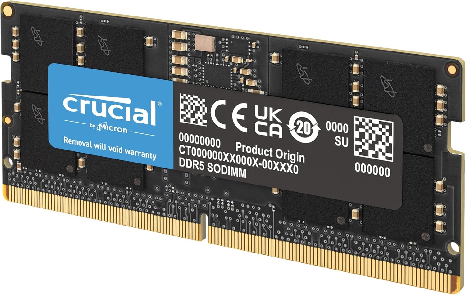 Модуль памяти SODIMM 32GB DDR5 Crucial CT32G56C46S5 (5600MHz) Модуль памяти SODIMM 32GB DDR5 Crucial CT32G56C46S5 (5600MHz)