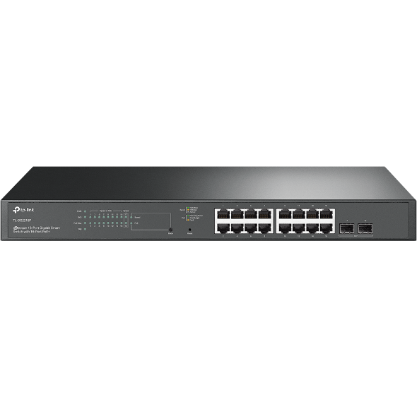 Коммуникатор 16port 10/100/1000 TP-Link SG2218P (16G, 2xSFP)