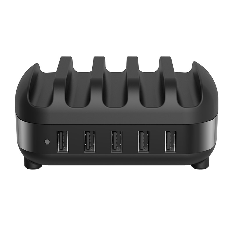 Зарядное устройство Orico DUK-5P-EU-WH-BP (PC + ABS, 5 Port, Total 40W, Smart Detect)
