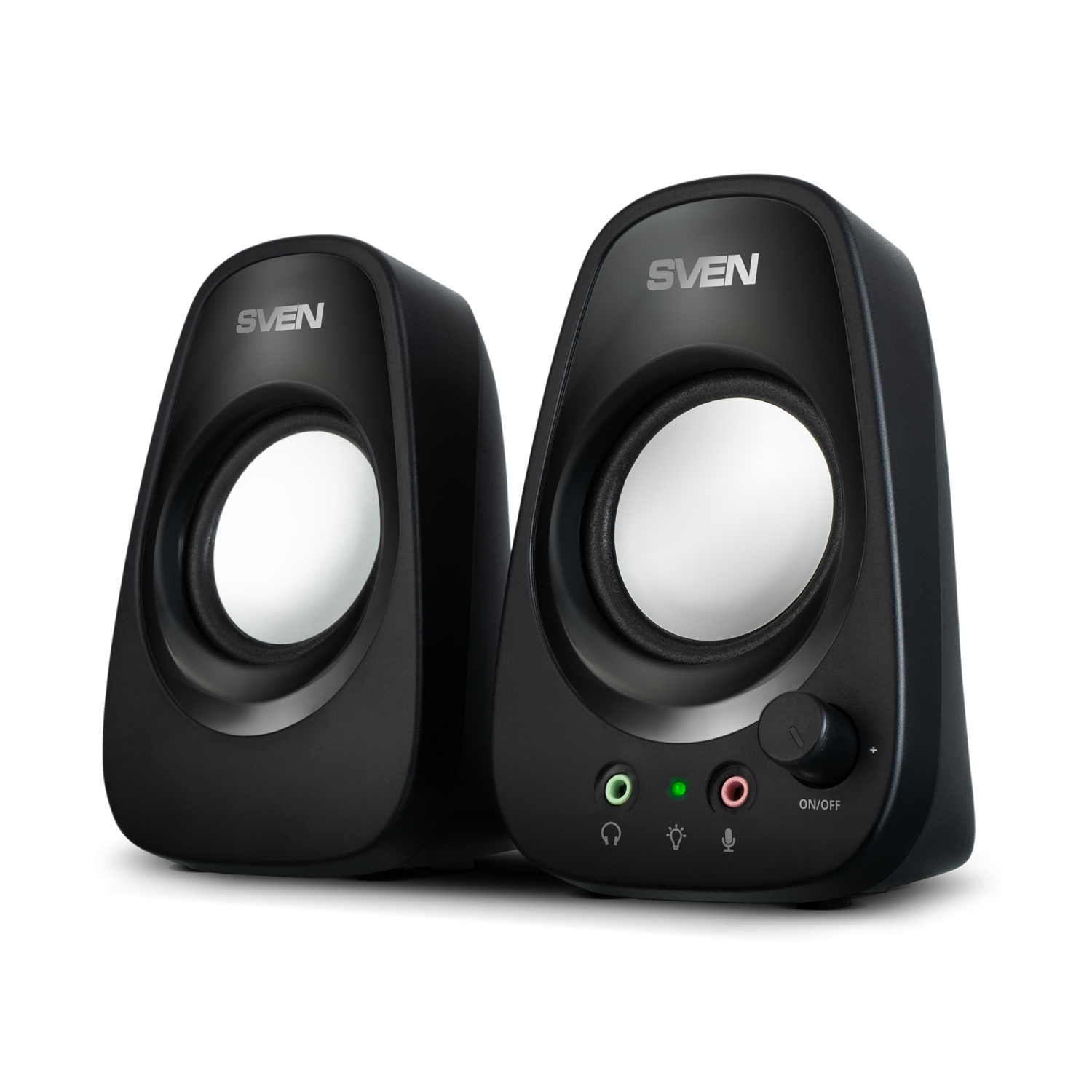 Колонки SVEN 190 (2.0, 2x3W, USB, Black) Колонки SVEN 190 (2.0, 2x3W, USB, Black)