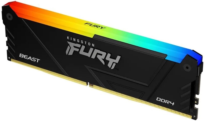 Модуль памяти DIMM 32GB DDR4 Kingston FURY Beast RGB KF432C16BB2A/32 (3200MHz, CL16)
