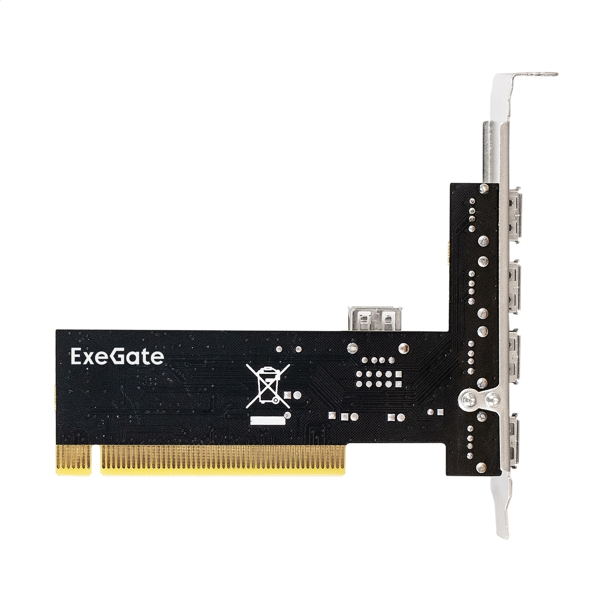 Контроллер ExeGate EXE-352 (PCI 2.2, 4xUSB 2.0 ext, 1xUSB 2.0 int)