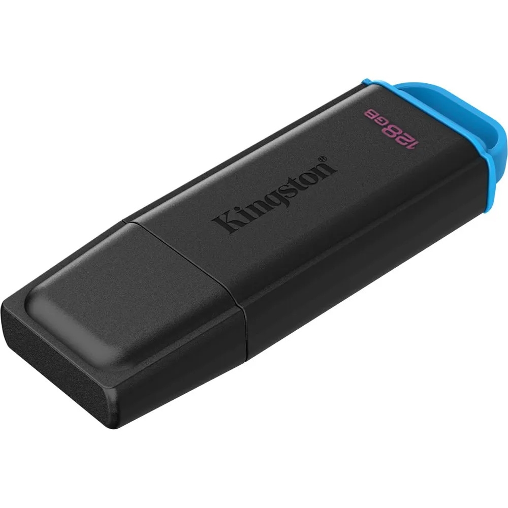 Флешка USB 128GB Kingston DataTraveler Exodia G2 (USB 3.2. Black/Blue)
