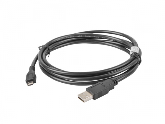 Кабель LANBERG CA-USBM-10CC-0018-BK USB 2.0 MICRO AM-MBM5P BLACK 1.8M