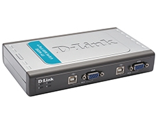 KVM-Коммуникатор 4port D-Link DKVM-4U/C1A