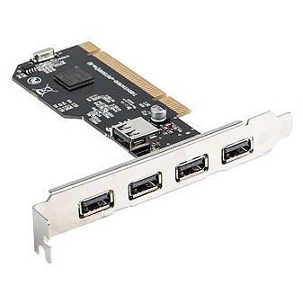 Контроллер Lanberg PCI-US2-005 (PCI, 4port USB 2.0)