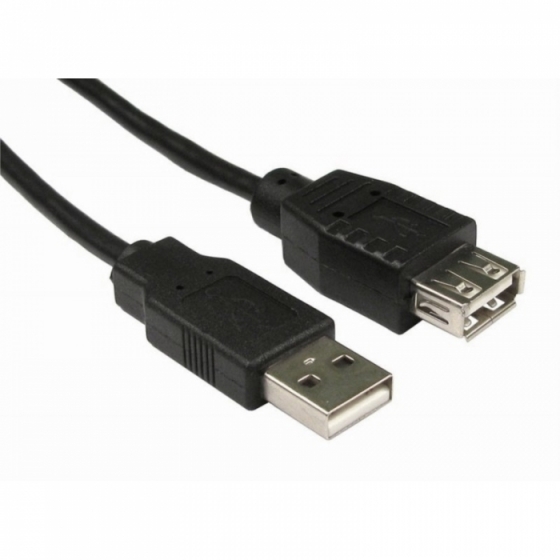 Кабель LANBERG CA-USBA-12CC-0050-TR USB 2.0 AM-BM FERRITE BLACK 5M