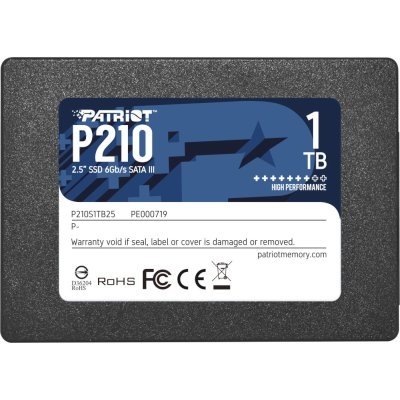 Накопитель SSD 1TB PATRIOT P210S1TB25 P210 (2.5