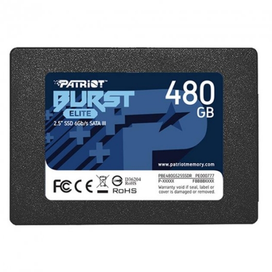 Накопитель SSD 480GB PATRIOT PBE480GS25SSDR (2.5