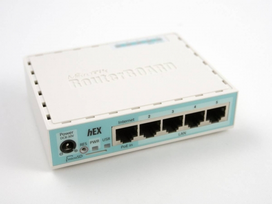 Точка доступа/Router MikroTik RB750GR3 (10/100/1000)