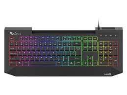 Клавиатура Genesis NKG-1419 LITH 400 RGB X-SCISSOR SLIM, Backlight, Gaming (USB)