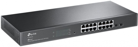 Коммуникатор 16port 10/100/1000 TP-Link TL-SG2218 (16G, 2xSFP)