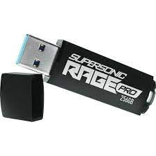 Флешка USB 256GB Patriot PEF256GRGPB32U SS Rage Pro (USB 3.2, Black)