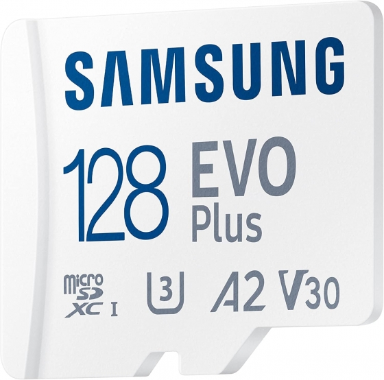 Карта памяти Micro SD Samsung EVO Plus 128GB MB-MC128KA/EU (Class 10)